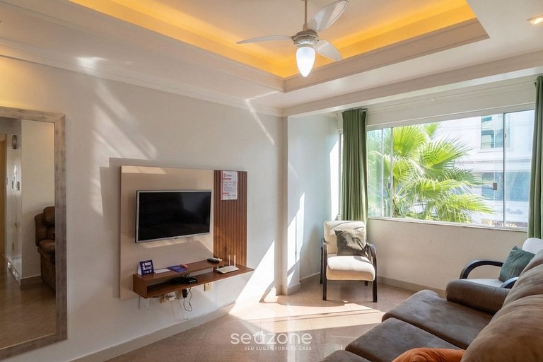 Apto c/ suíte a 30m do mar em Itapema CAE0103