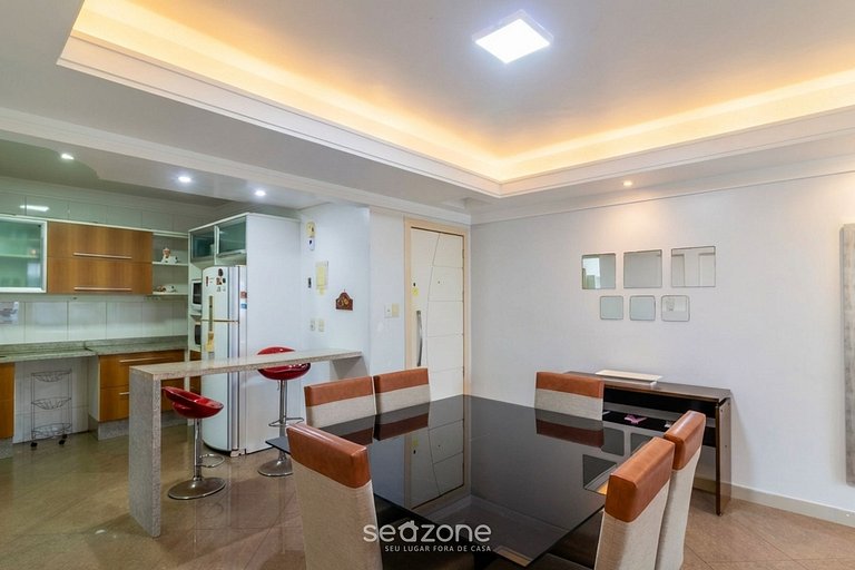 Apto con suite a 30 m del mar en Itapema CAE0103