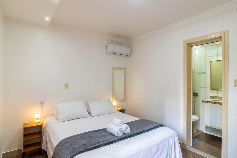 Apto con suite a 30 m del mar en Itapema CAE0103