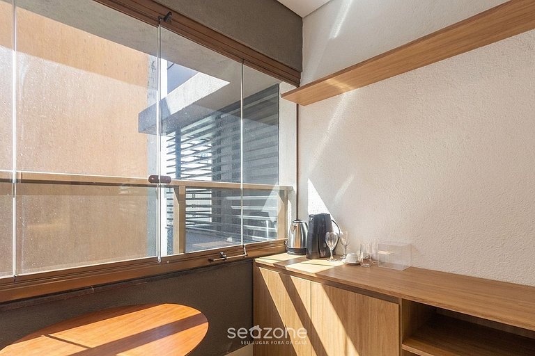 Studio en condo c/ Gym en Jardins HMJ0419