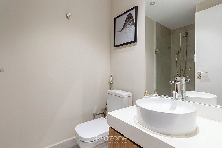 Studio en condo c/ Gym en Jardins HMJ0419