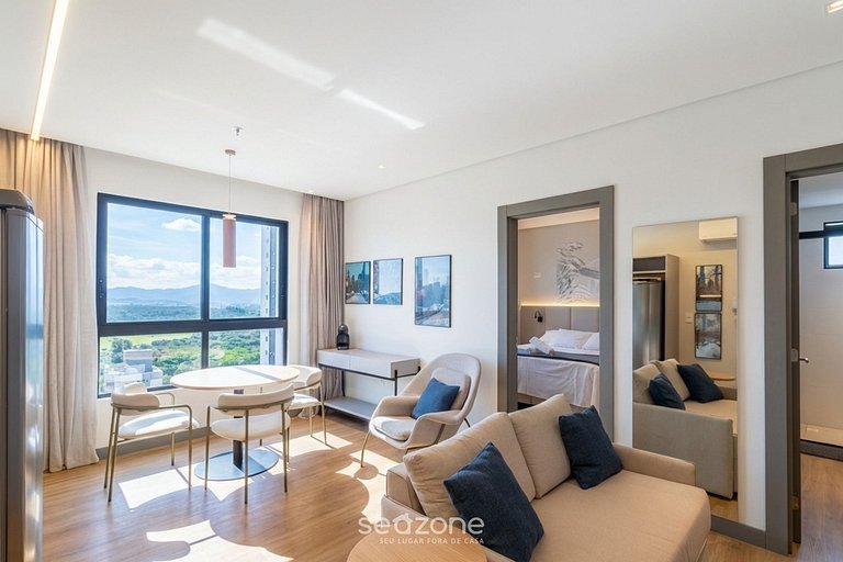 Apartamento moderno a 300 metros da praia FNK1905