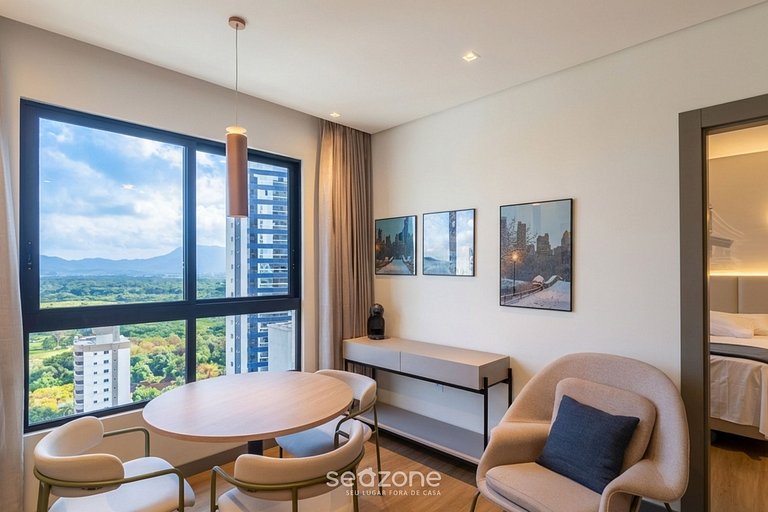 Apartamento moderno a 300 metros da praia FNK1905