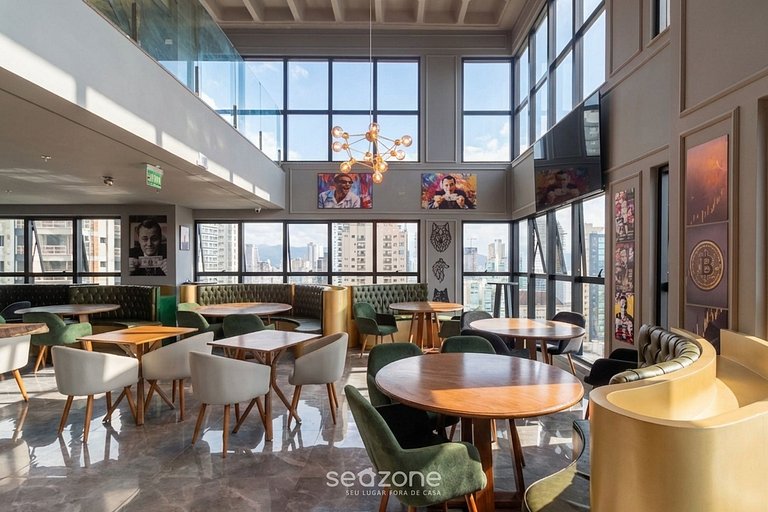 Apartamento moderno a 300 metros da praia FNK1905