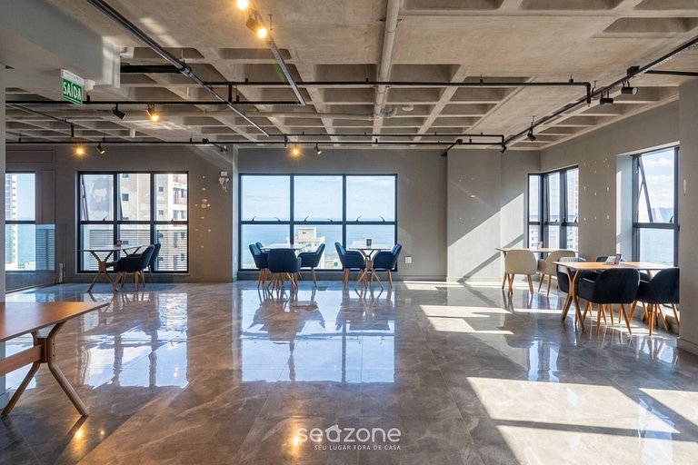 Apartamento moderno a 300 metros da praia FNK1905