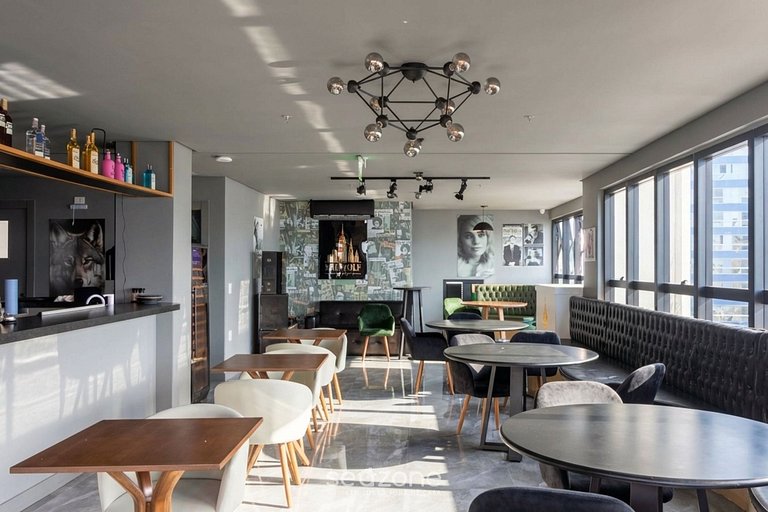 Apartamento moderno a 300 metros da praia FNK1905