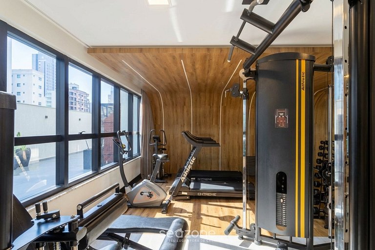 Apartamento moderno a 300 metros da praia FNK1905