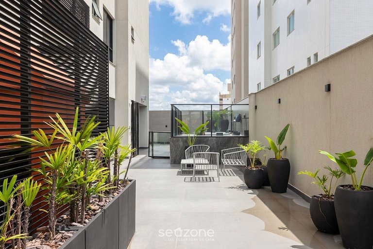 Apartamento moderno a 300 metros da praia FNK1905