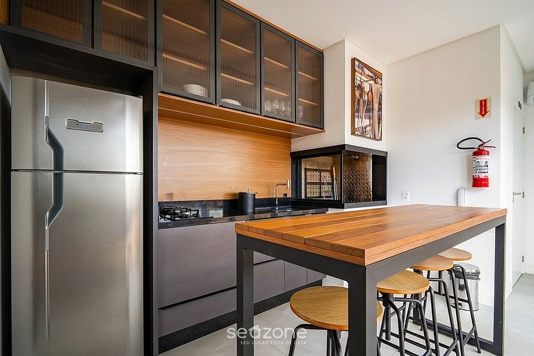 Studio em Cond. c/ Piscina no Campeche HAL10204