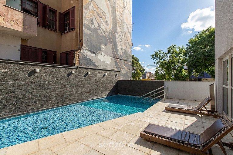 Estudio en cond. c/ piscina en POA PUE0308