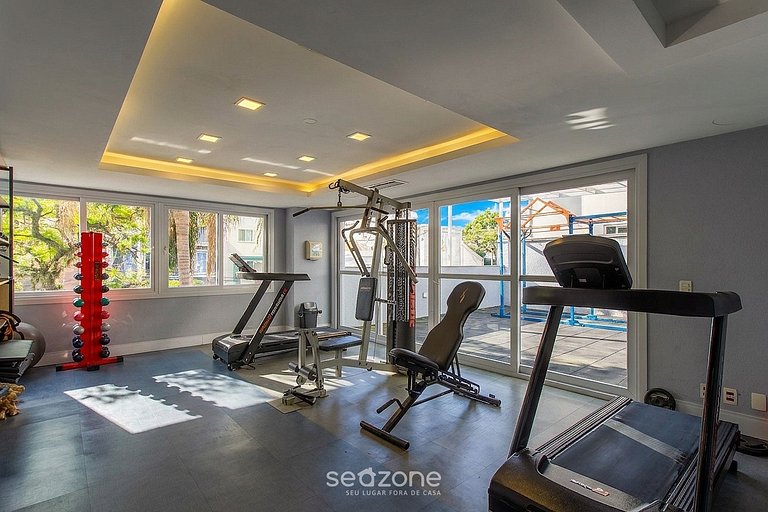 Studio em cond. c/ piscina em POA PUE0308