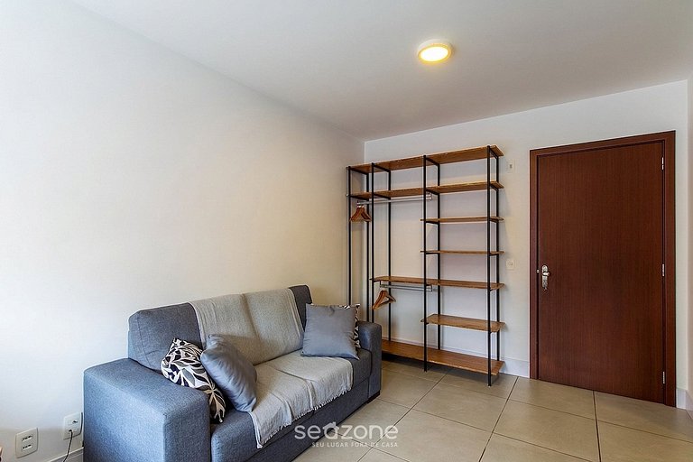 Studio em cond. c/ piscina em POA PUE0308