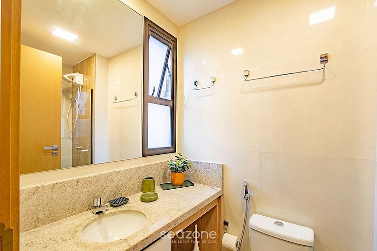 Conforto em Cond. c/ Piscina na Pituba HPA0202