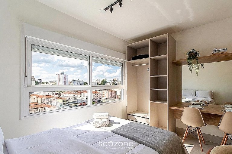 Studio en cond. c/ piscina en Porto Alegre CJG0906