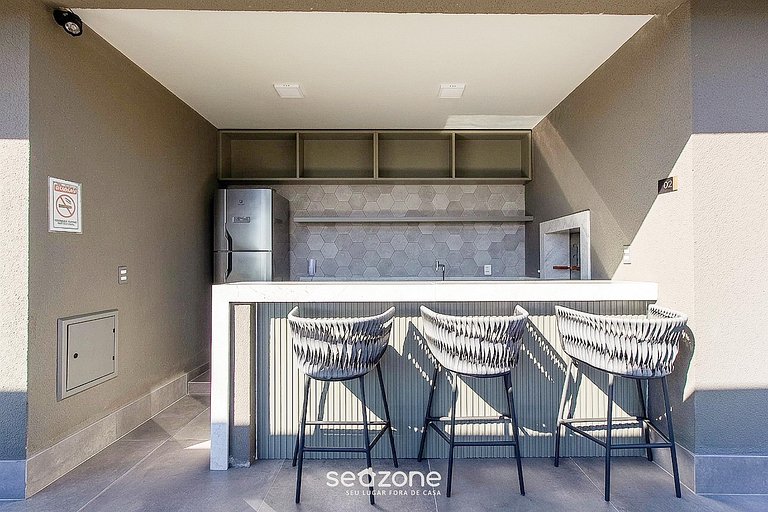 Studio en cond. c/ piscina en Porto Alegre CJG0906