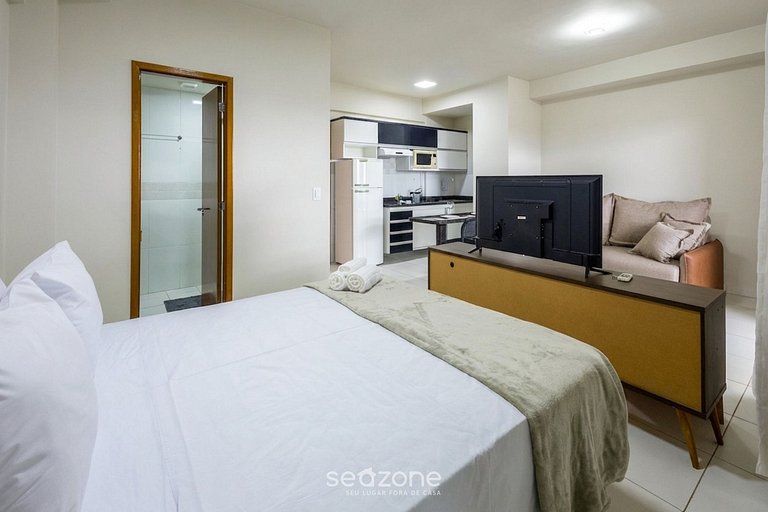 Moderno em Cond. c/ Piscina no Setor Bueno BLI2903
