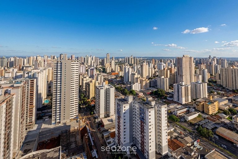 Moderno em Cond. c/ Piscina no Setor Bueno BLI2903