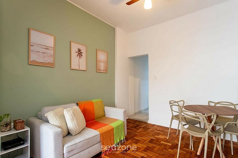 Apt acogedor 200m del playa de Copacabana FDS0303