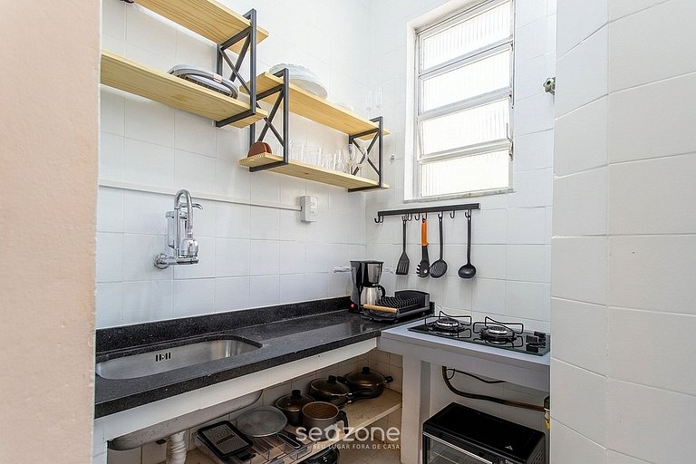 Apt acogedor 200m del playa de Copacabana FDS0303