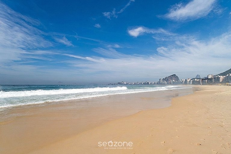 Apto aconchegante 370m da Praia Copacabana FDS0303