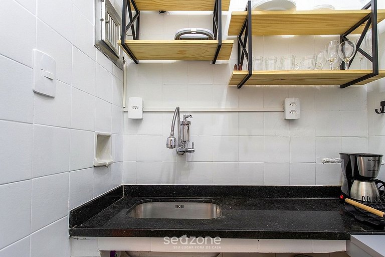 Apt acogedor 200m del playa de Copacabana FDS0303