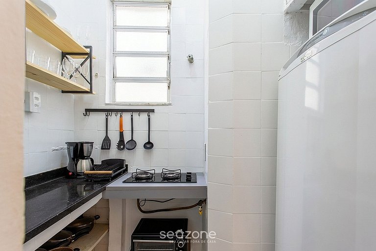 Apto aconchegante 200m da Praia Copacabana FDS0303