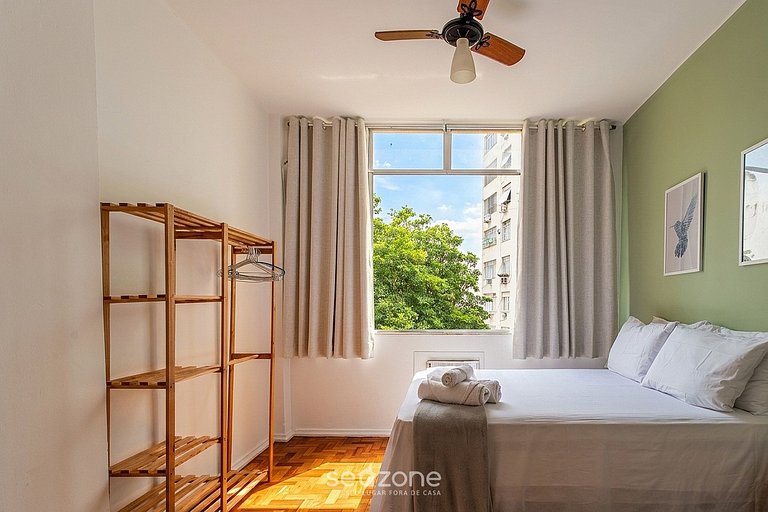 Apt acogedor 200m del playa de Copacabana FDS0303