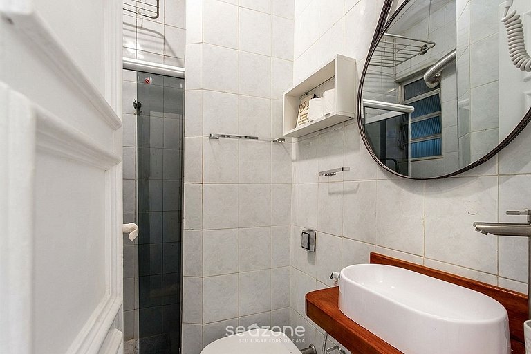 Apt acogedor 200m del playa de Copacabana FDS0303