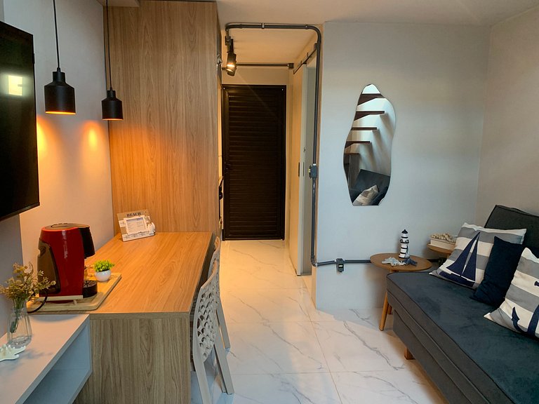 Studio en edificio c/ parrilla centro PLO0003