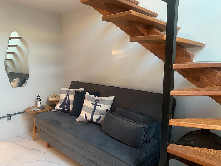 Studio en edificio c/ parrilla centro PLO0003