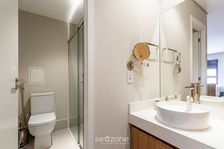 Studio em Cond. c/ Academia na Bela Vista HMJ0501