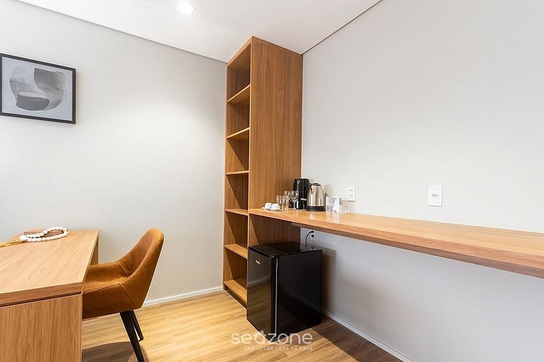 Studio en Cond. c/ Gimnasio en Bela Vista HMJ0501