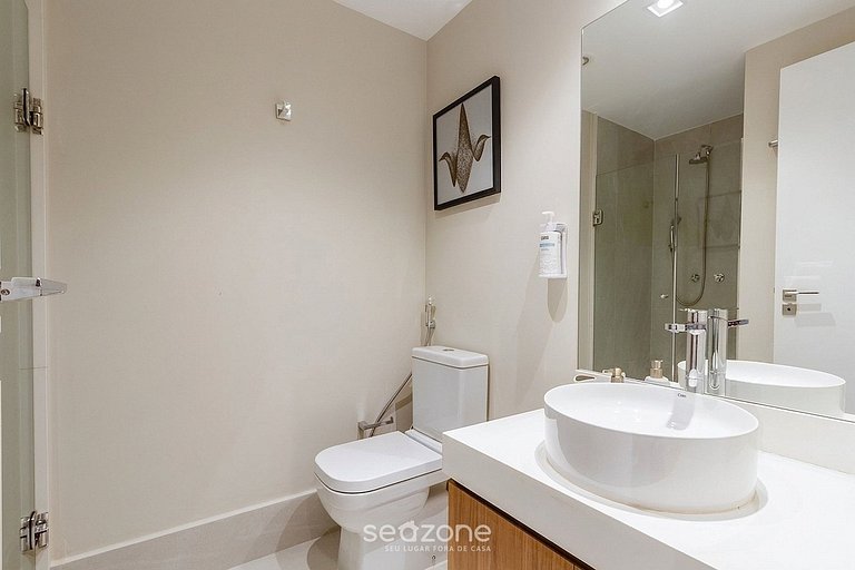 Studio em condo. na Bela Vista c/ academia HMJ0505