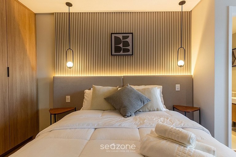 Studio em prédio c/ academia na Bela Vista HMJ0509