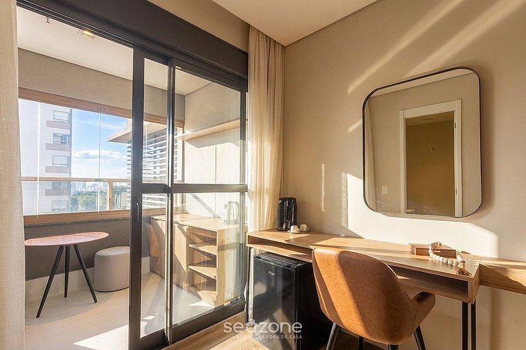 Studio em prédio c/ academia na Bela Vista HMJ0509