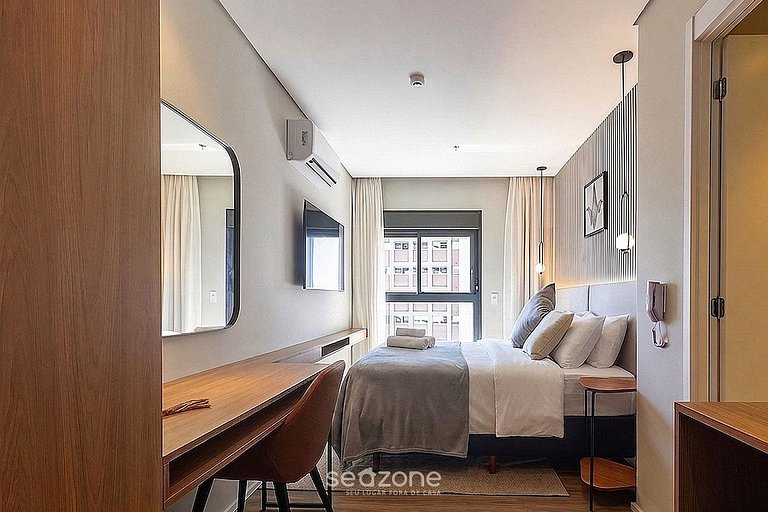 Studio en condo c/ gimnasio en Bela Vista HMJ0610