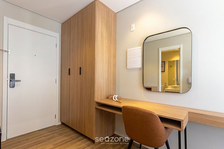 Studio en condo c/ gimnasio en Bela Vista HMJ0610