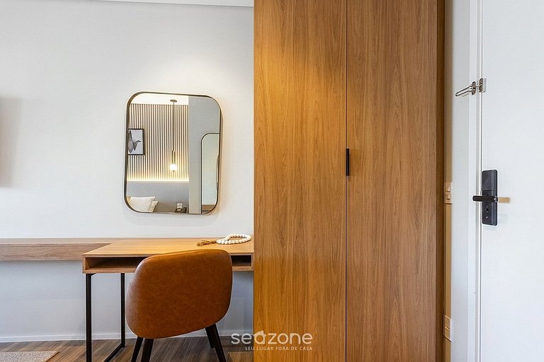 Estudio con balcón en cond. en Bela Vista HMJ0916