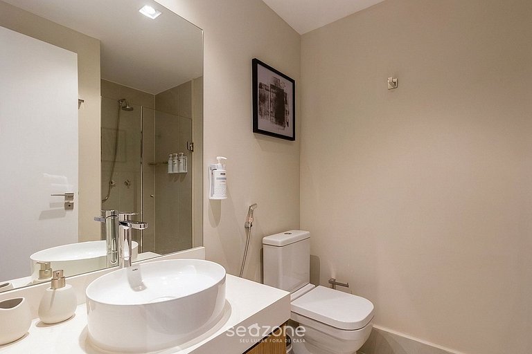 Estudio con balcón en cond. en Bela Vista HMJ0916