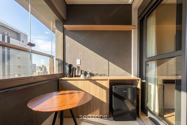 Estudio en Cond. c/ Gimnasio en Bela Vista HMJ0814