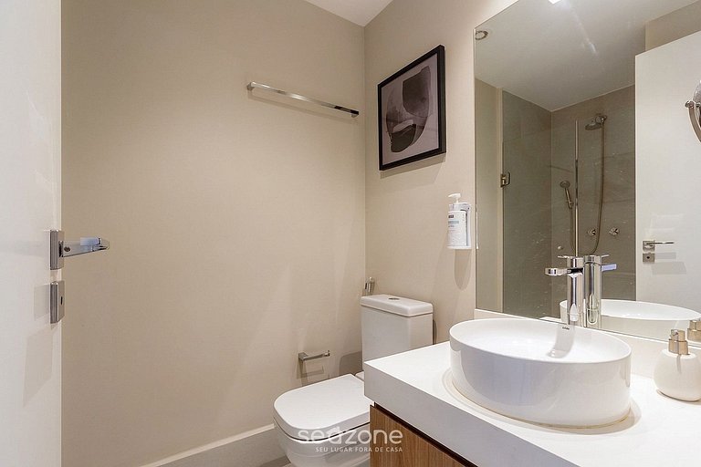 Estudio en Cond. c/ Balcón en Bela Vista HMJ0704