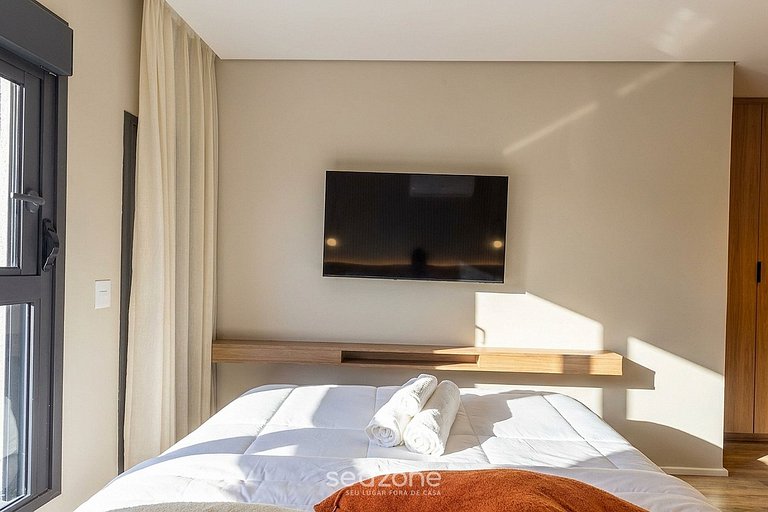 Studio en Cond. c/ Gimnasio en Bela Vista HMJ0720