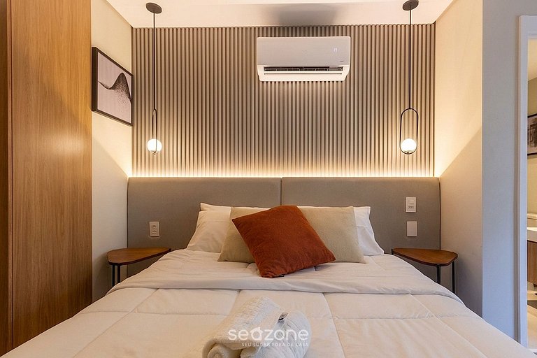 Studio en edif. c/ Balcón en Bela Vista HMJ0904