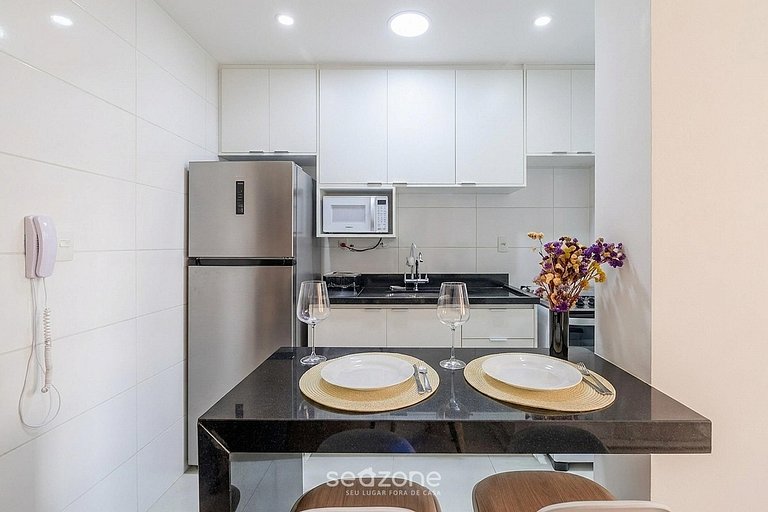 Studio em Cond. c/ Garagem em Ondina VDK0402