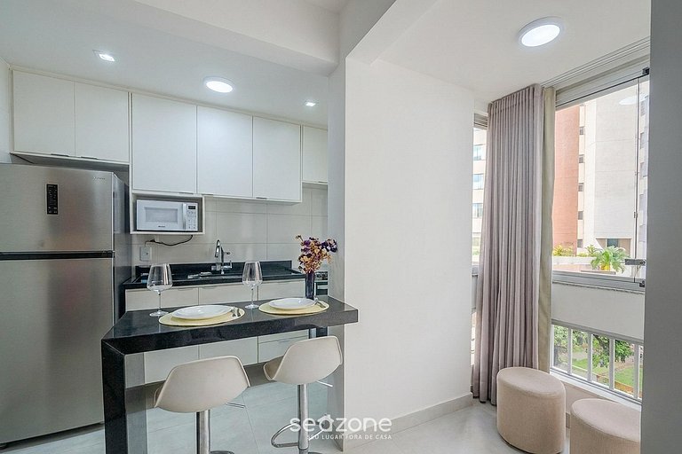 Studio em Cond. c/ Garagem em Ondina VDK0402