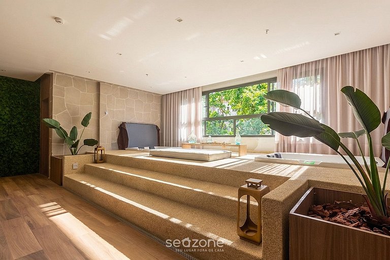 Studio em Cond. c/ Sacada em Jardins HMJ0309