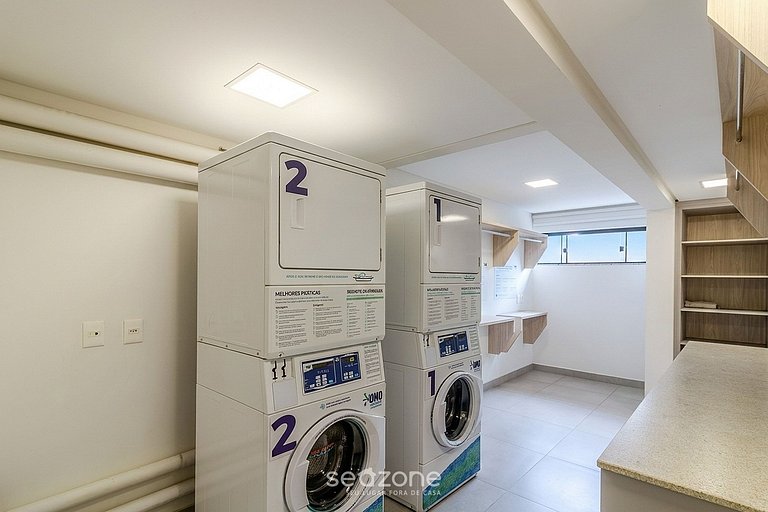 Apto en edificio en el Centro de Blumenau UNE1105