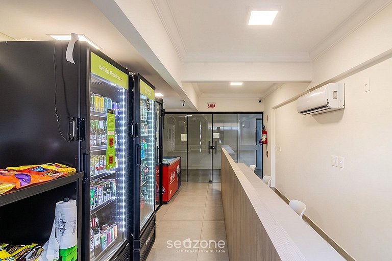 Apto en edificio en el Centro de Blumenau UNE1105