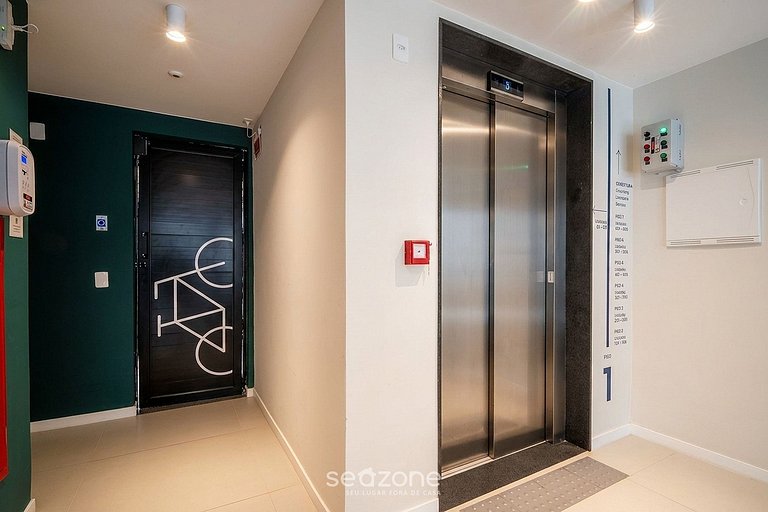 Studio em prédio c/ garden no Centro PKD0102