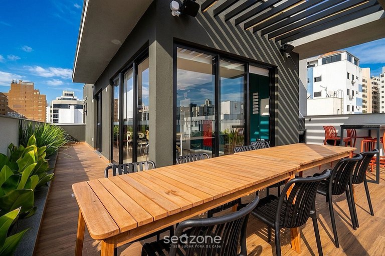 Studio em prédio c/ garden no Centro PKD0102